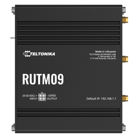 Teltonika RUTM09 4G LTE Cat6 maršrutētājs