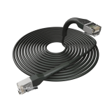 Broadbe plānais Patch kabelis 10G melns 5m