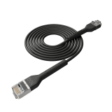 Broadbe plānais Patch kabelis 10G melns 1m 12 gab.