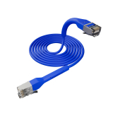 Broadbe plānais Patch kabelis 10G zils 1m