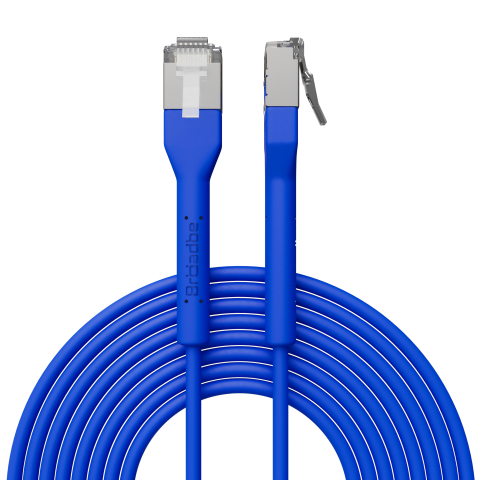 Broadbe plānais Patch kabelis 10G zils 2m