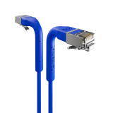 Broadbe plānais Patch kabelis 10G zils 3m 12 gab.