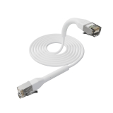 Broadbe plānais Patch kabelis 10G balts 3m