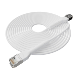 Broadbe plānais Patch kabelis 10G balts 5m