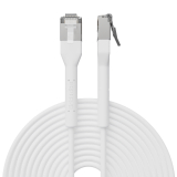 Broadbe plānais Patch kabelis 10G balts 12m