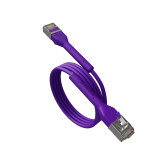 Broadbe plānais Patch kabelis 10G violets 0.3m