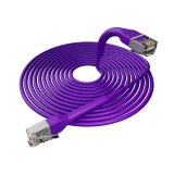 Broadbe plānais Patch kabelis 10G violets 8m