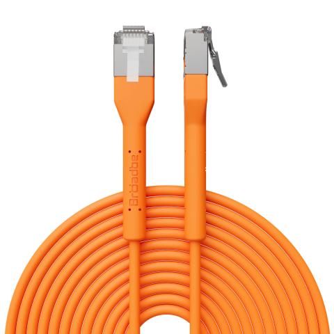 Broadbe plānais Patch kabelis 10G oranžs 5m