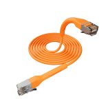 Broadbe plānais Patch kabelis 10G oranžs 0.3m 12 gab.