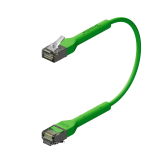 Broadbe plānais Patch kabelis 10G zaļš 0.1m 12 gab.