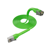 Broadbe plānais Patch kabelis 10G zaļš 3m 12 gab.