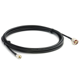 Mini UHF Male / N Male 1m RG58/U koaksiālais kabelis
