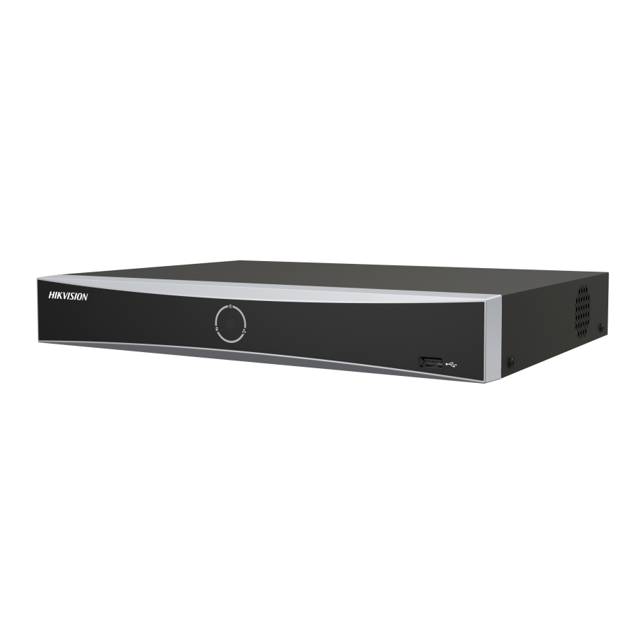 HikVision 4-kanālu 1U 4K PoE NVR DS-7604NXI-K1/4P(D)