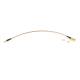 Pigtail savienotājs MMCX Male Straight / RPSMA Female, 25cm