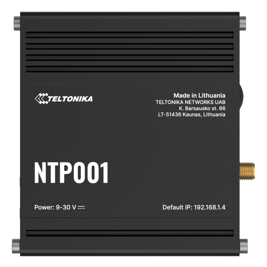 Teltonika NTP001 serveris