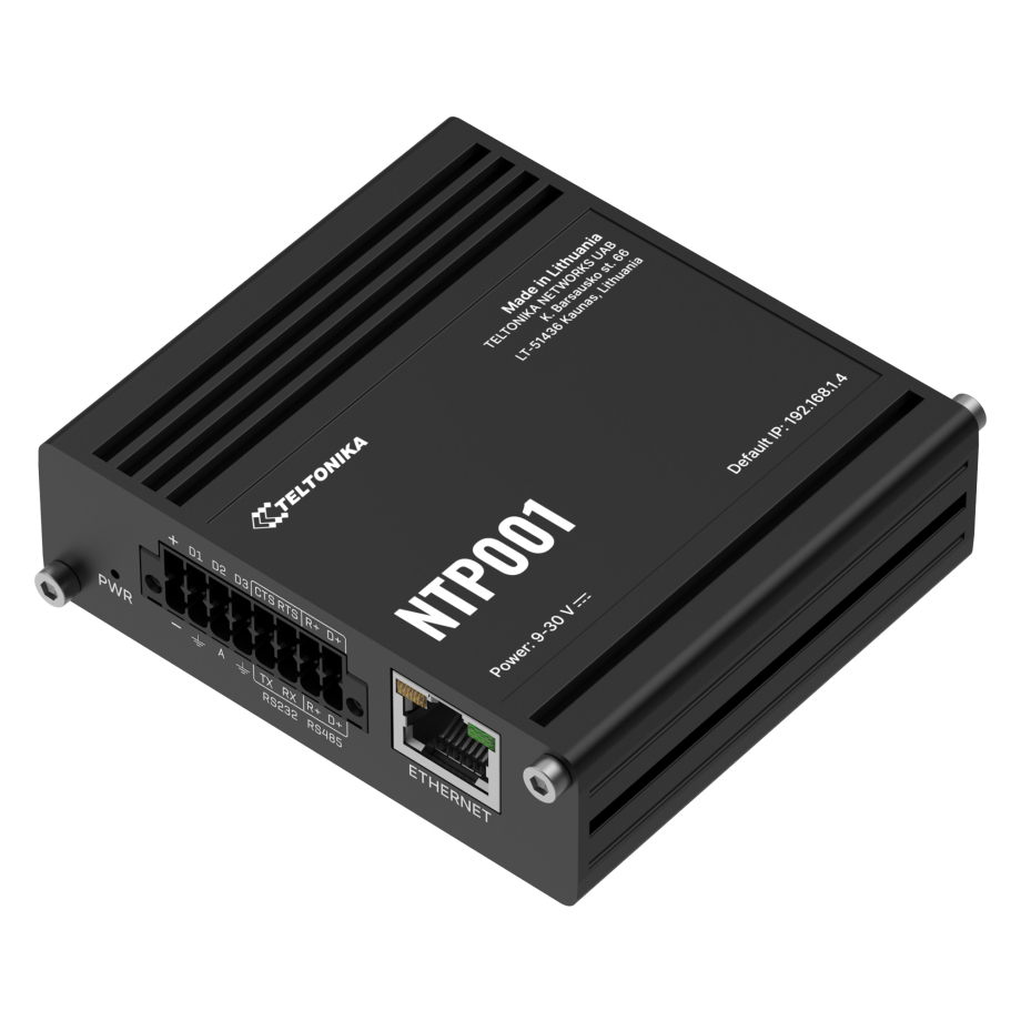 Teltonika NTP001 serveris