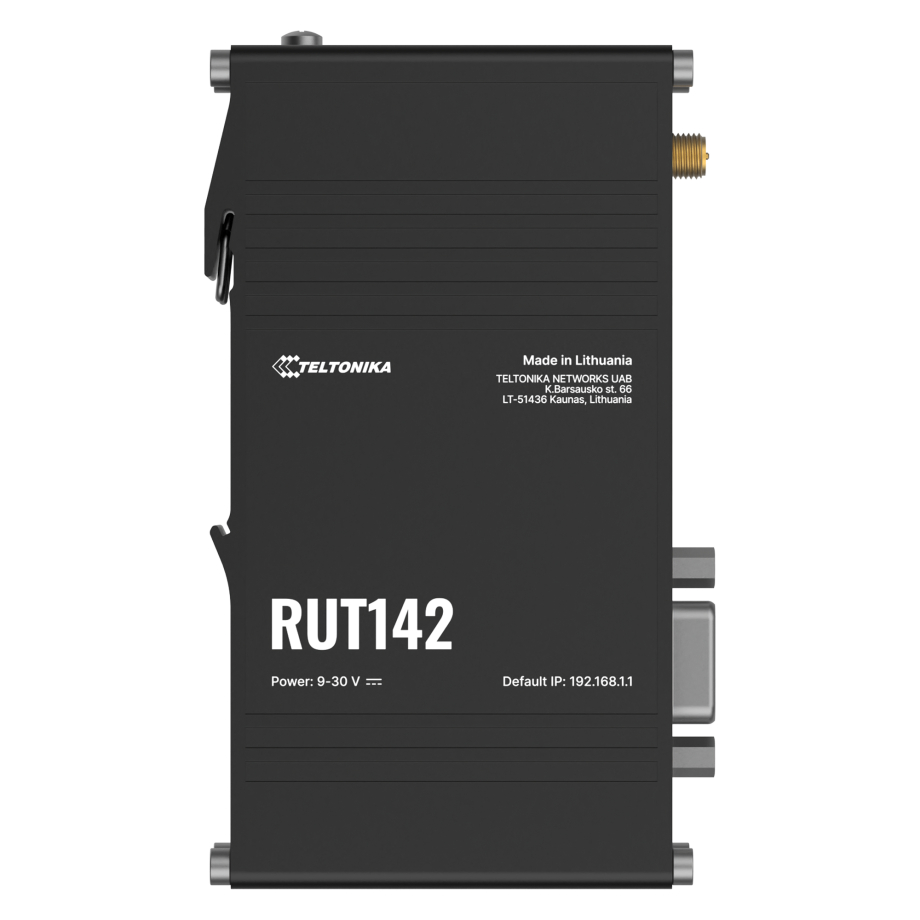 Teltonika RUT142 industriālais RS232 maršrutētājs
