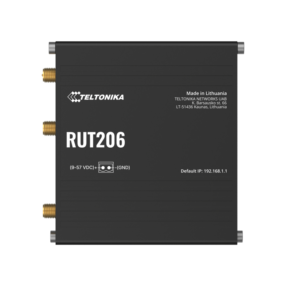 Teltonika RUT206 industriālais 4G maršrutētājs