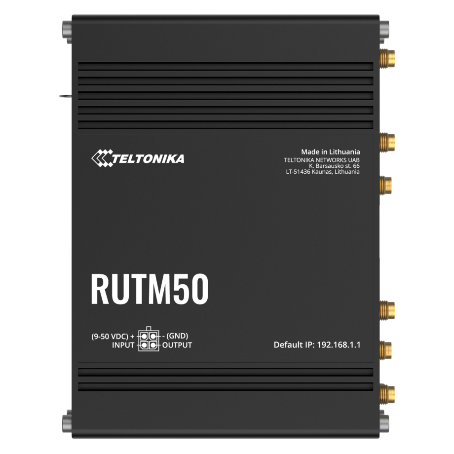 Teltonika RUTM50 mobilais 5G maršrutētājs