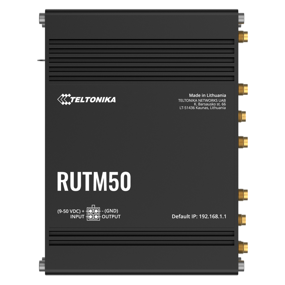 Teltonika RUTM50 mobilais 5G maršrutētājs