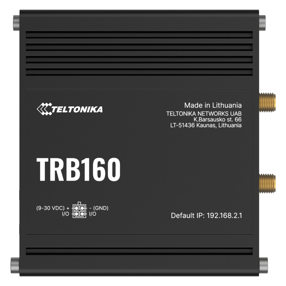 Teltonika TRB160 LTE Cat6 IoT vārteja