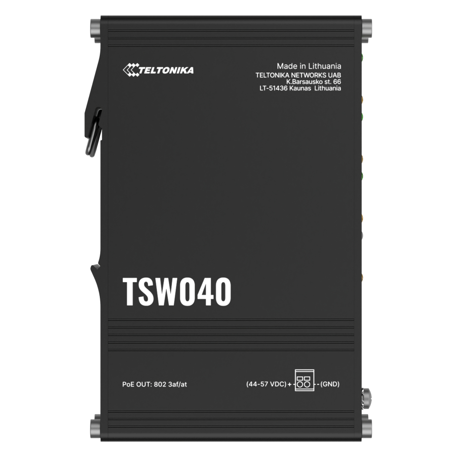 Teltonika TSW040 PoE+ komutators