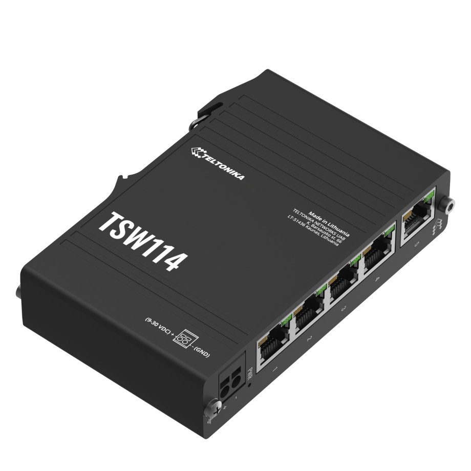 Teltonika TSW114 Gigabit Ethernet komutators