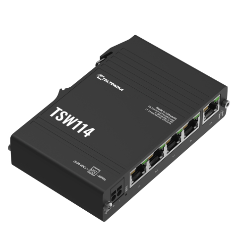 Teltonika TSW114 Gigabit Ethernet komutators