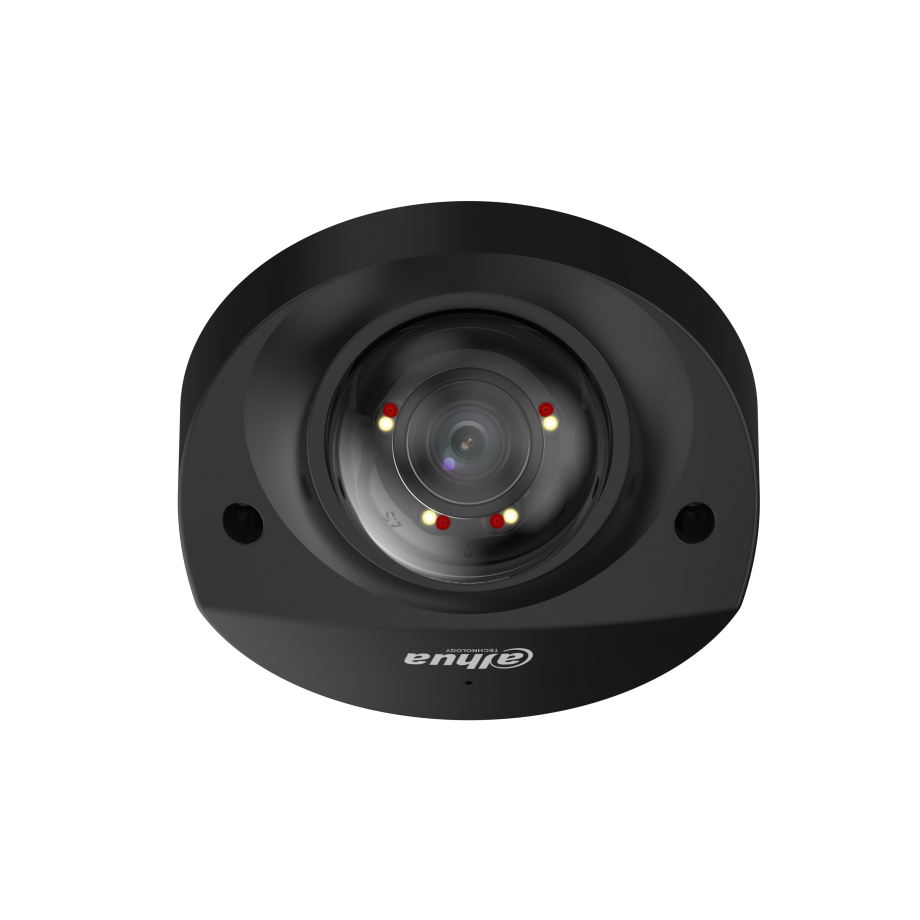 Dahua 4MP Dual Light kupola kamera IPC-HDBW2449F-AS-IL, melna