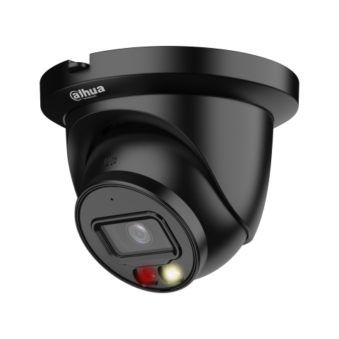 Dahua 5MP Dual Light Eyeball kamera IPC-HDW2549TM-S-IL, melna