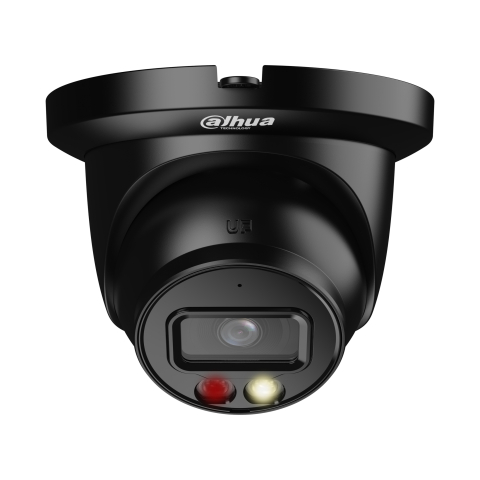 Dahua 5MP Dual Light Eyeball kamera IPC-HDW2549TM-S-IL, melna