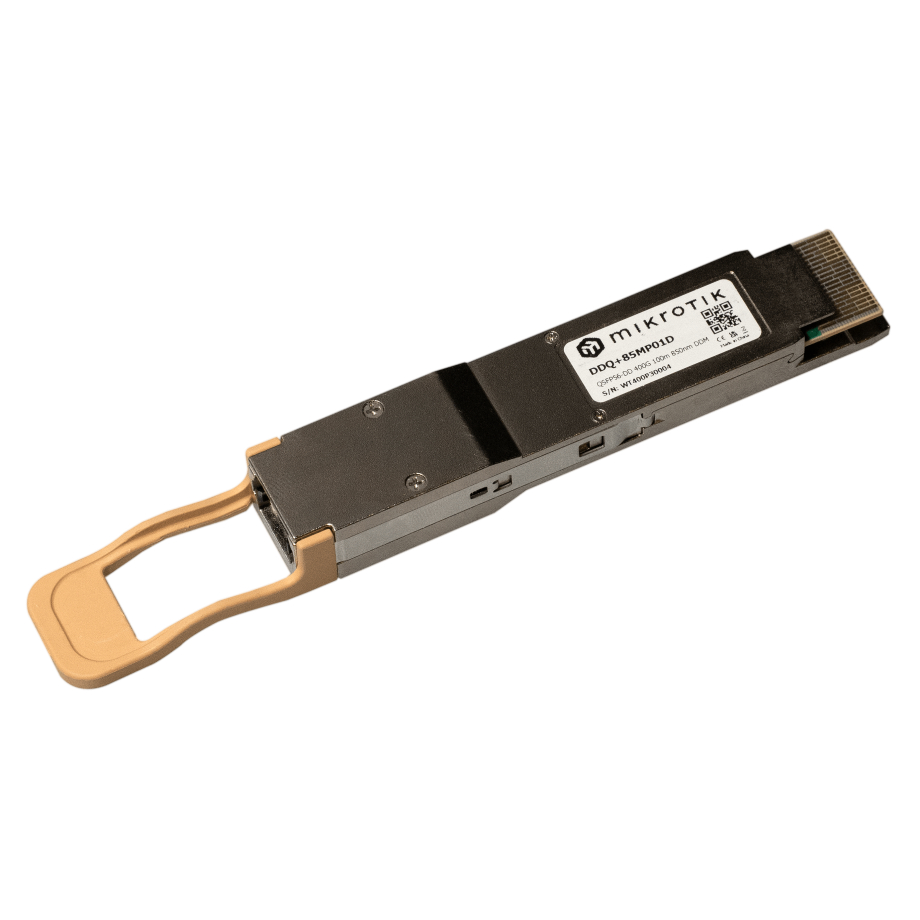 MikroTik 400G QSFP-DD optiskais modulis