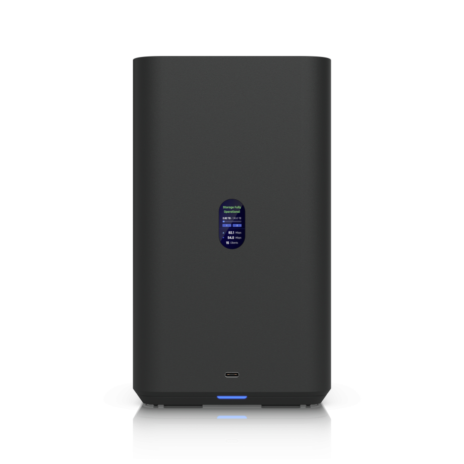 Ubiquiti UNAS 2, melns