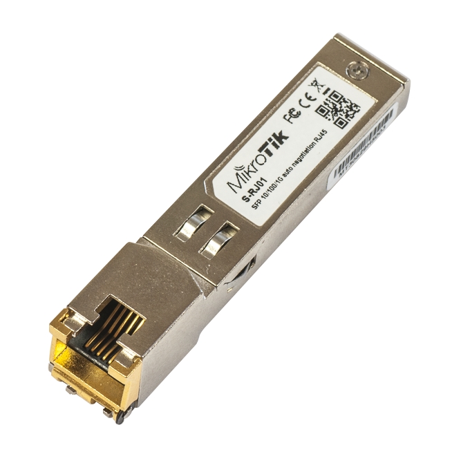 MikroTik 1.25G RJ-45 modulis