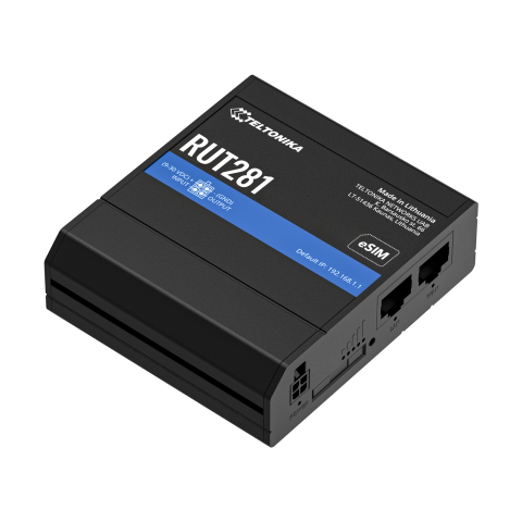 Teltonika RUT281 Global LTE Cat4 maršrutētājs