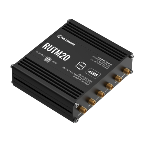 Teltonika RUTM20 kompakts 5G maršrutētājs